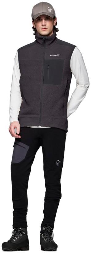 Trollveggen Warm3 Vest - Mens - phantom 1