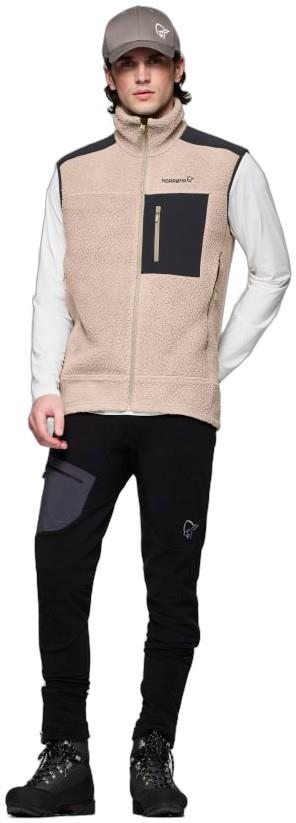 Trollveggen Warm3 Vest - Mens - winter twig 1
