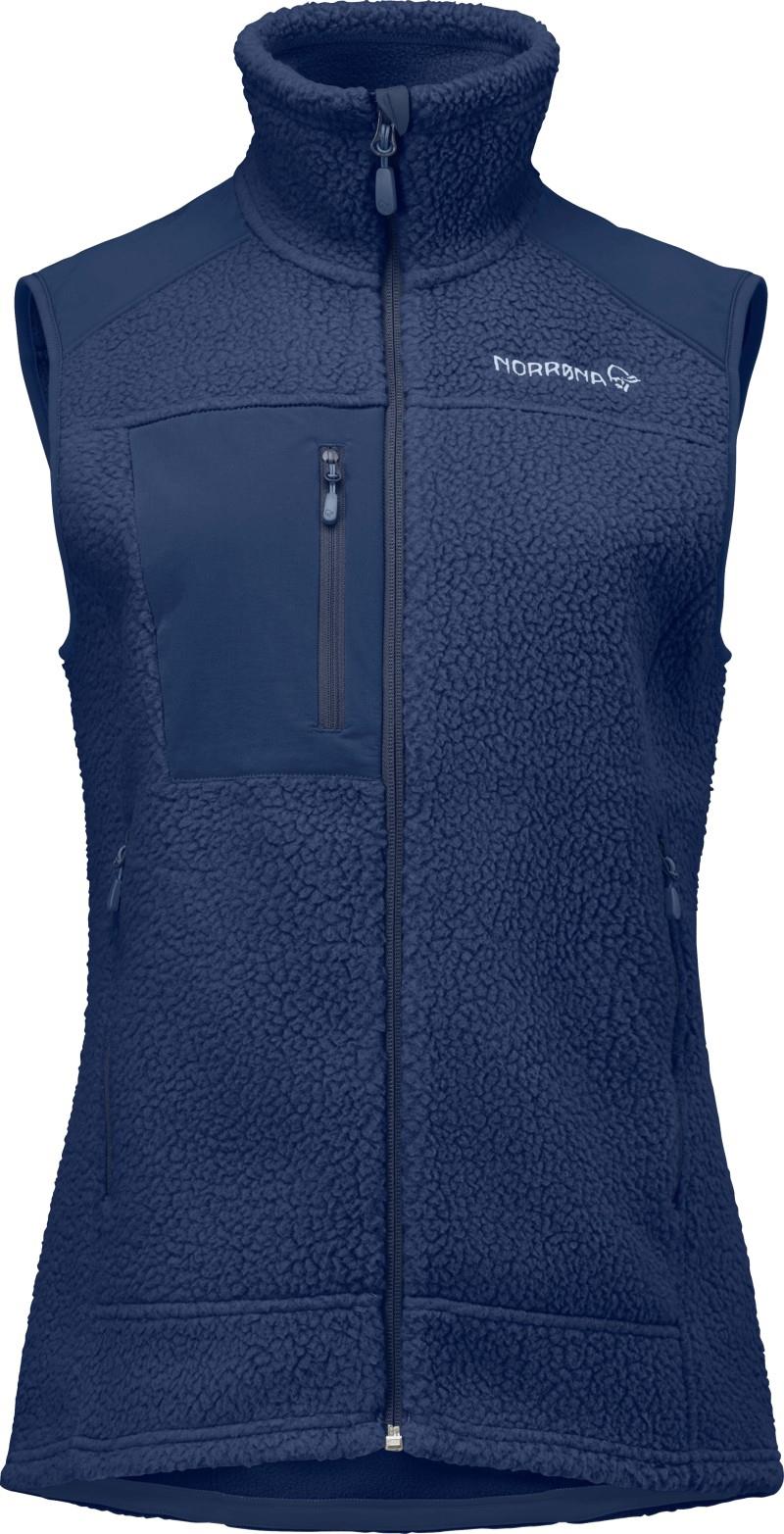 Trollveggen Warm3 Vest - Womens - indigo night 1