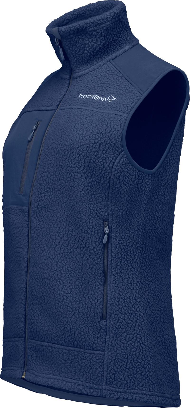 Trollveggen Warm3 Vest - Womens - indigo night 1