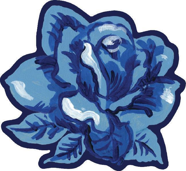 Blue Rose by N. Lete - Not Applicable 1