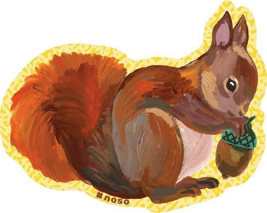 Brown Squirrel 3.5" x 3" by N Lete - not applicable 1
