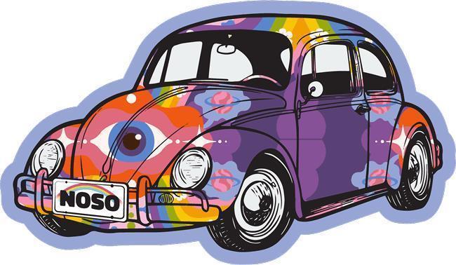 VW Bug - third eye sparkle 1