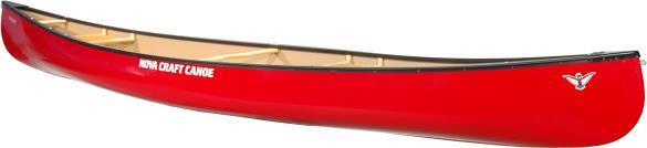 Trapper 12`, Fibreglass, Aluminum Trim - Red 1