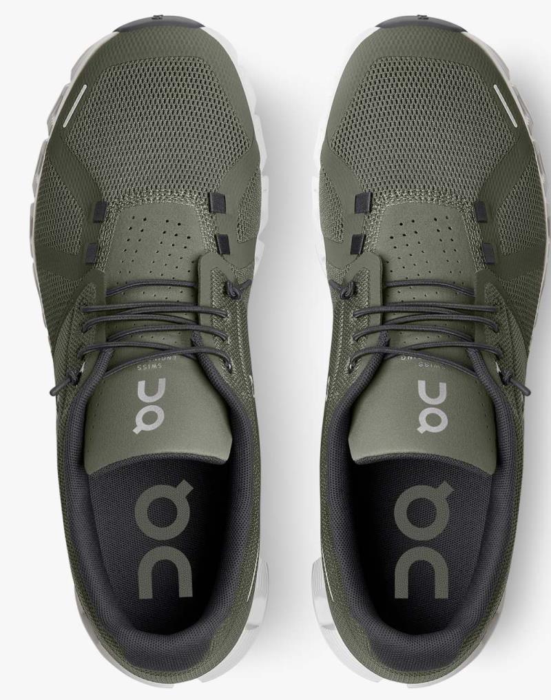 Cloud 5 - Mens - olive / white 1