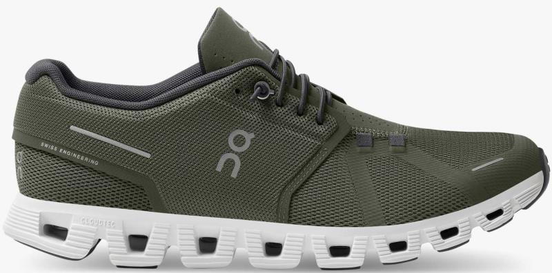 Cloud 5 - Mens - olive / white 1