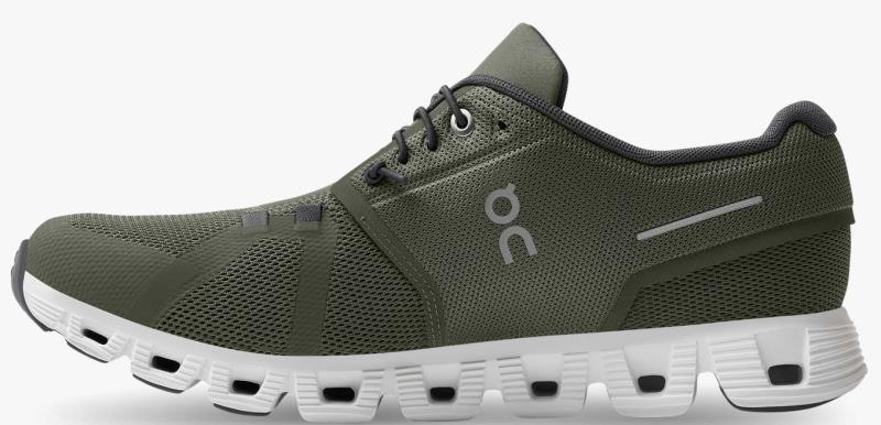 Cloud 5 - Mens - olive / white 1
