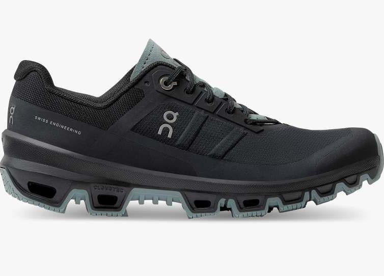 Cloudventure - Womens - Black / Cobble 2