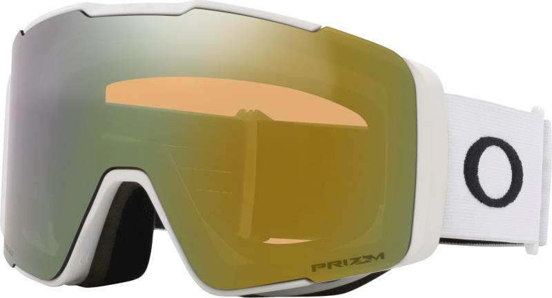 Line Miner Pro L Matte White w/ Prizm Sage Gold Iridium Lens (Extra Lens: Prizm Sapphire Iridium) - not applicable 1