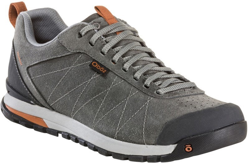 Bozeman Low Leather, Wide - Mens - charcoal 1