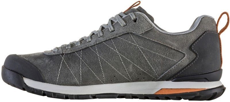 Bozeman Low Leather, Wide - Mens - charcoal 1