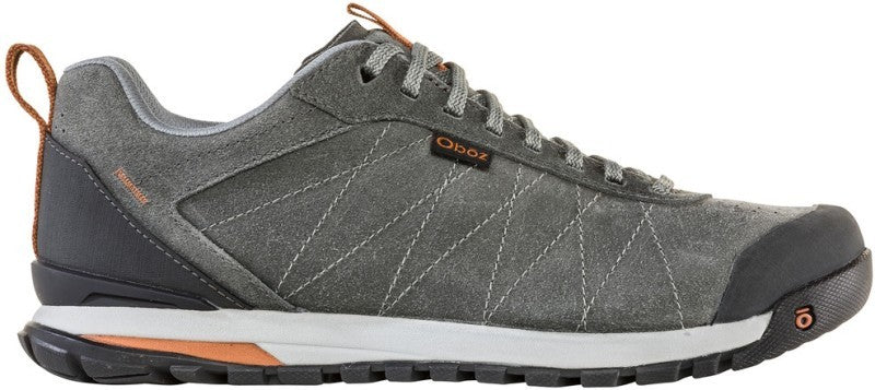 Bozeman Low Leather, Wide - Mens - charcoal 1