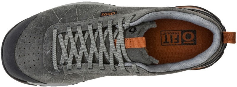 Bozeman Low Leather, Wide - Mens - charcoal 1