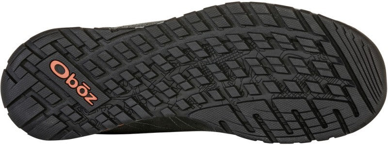 Bozeman Low Leather, Wide - Mens - charcoal 1