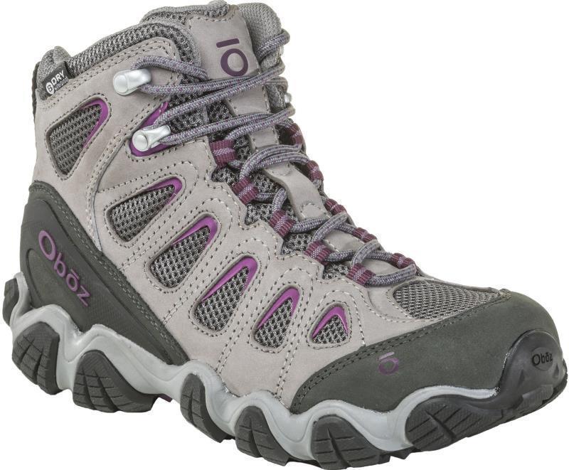 Sawtooth II Mid B-Dry - Womens - Pewter / Violet 1