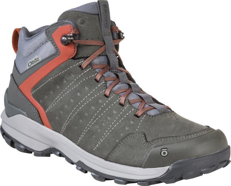 Sypes Mid Leather B-Dry - Mens - Gunmetal 1