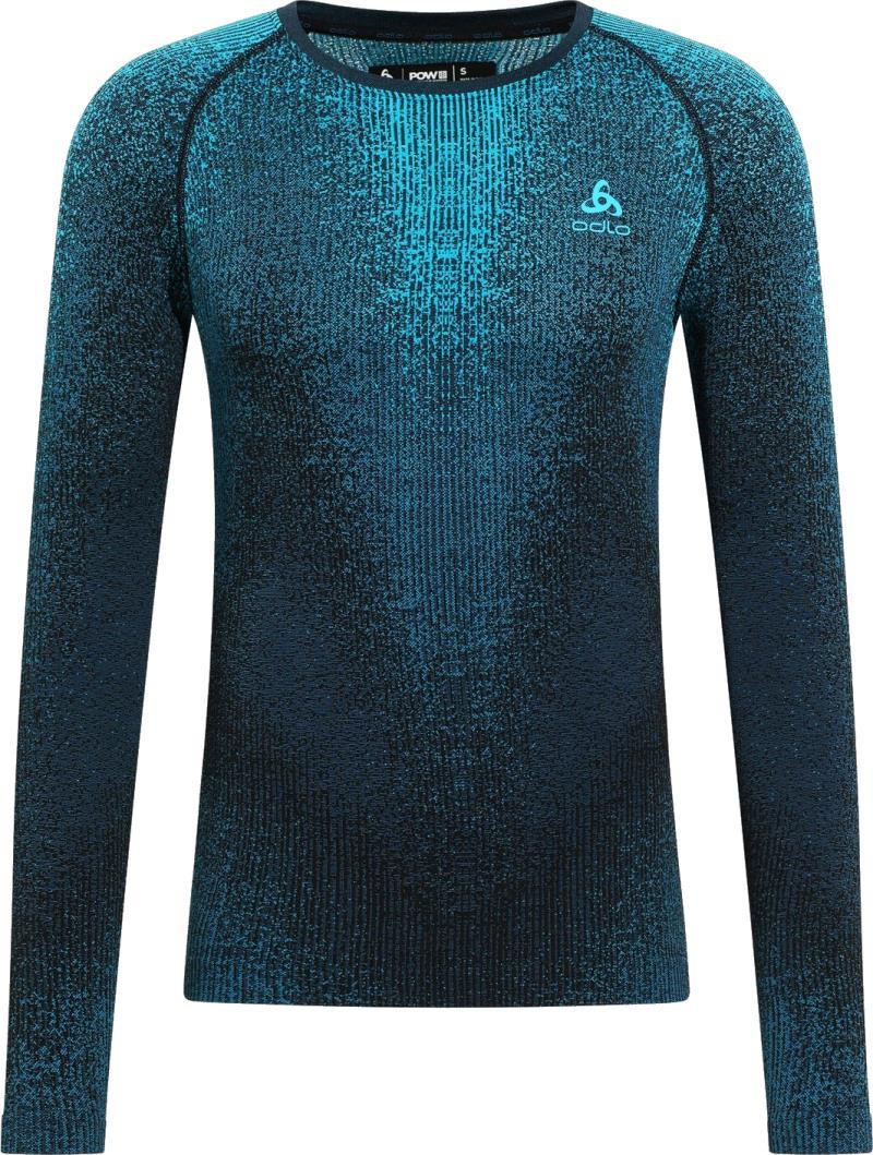BL Blackcomb Eco LS Crew Neck Top - Mens - Saxony Blue 1