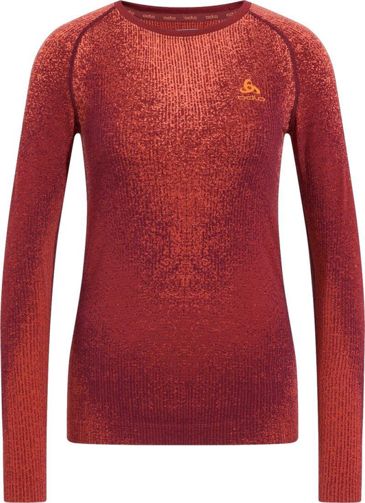 Blackcomb Eco Crew Neck LS - Womens - Spiced Apple 1