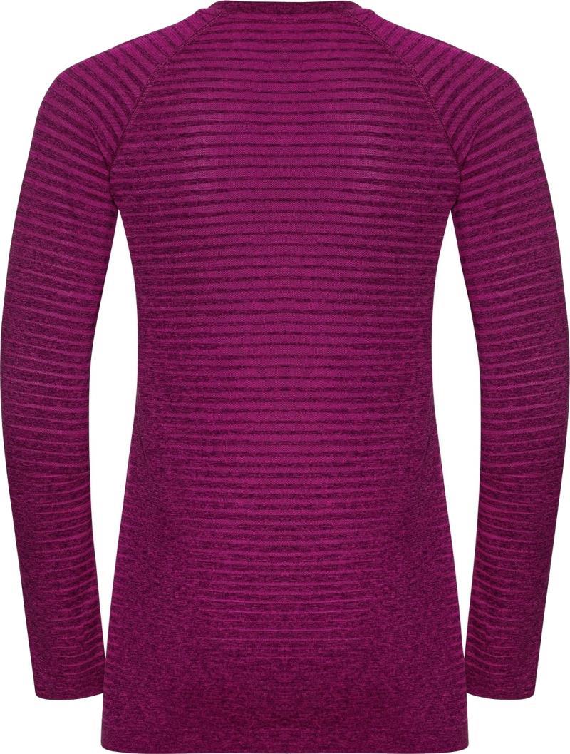 Essentials L/S Running Shirt - Womens - festival fuchsia 1