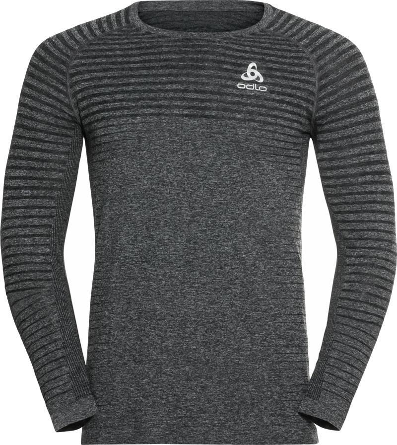 Essentials L/S Running Shirt -  Mens - grey 1