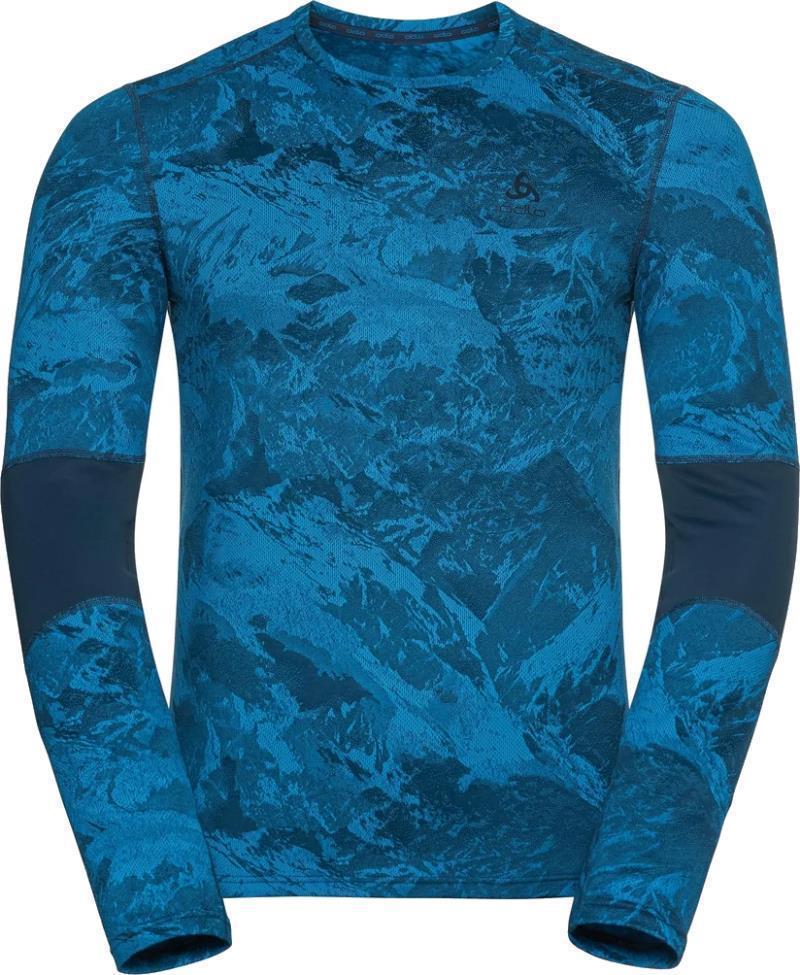 Whistler Eco Crew Neck LS - Mens - Indigo Bunting / Blue Wing Teal 1