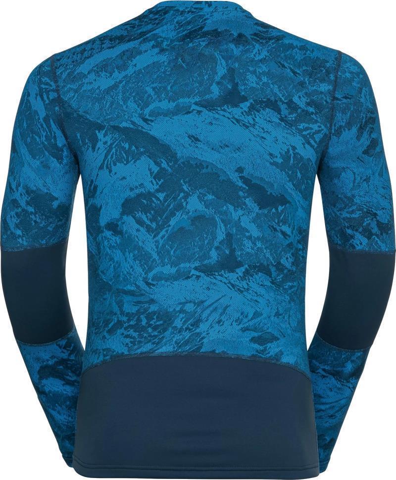 Whistler Eco Crew Neck LS - Mens - Indigo Bunting / Blue Wing Teal 2