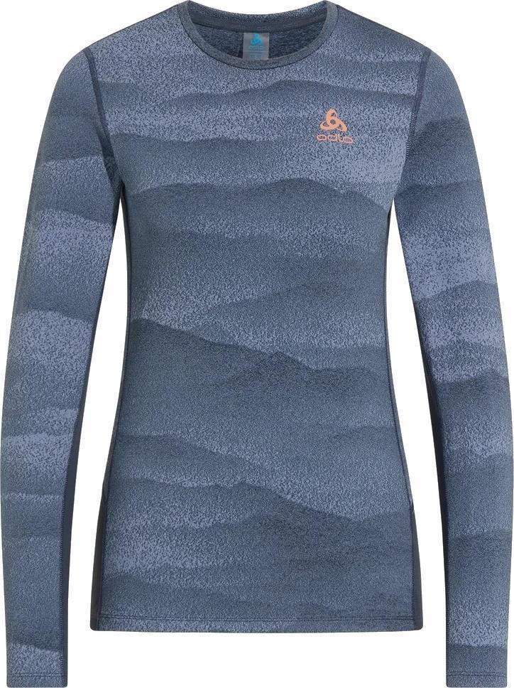 Whistler Eco Crew Neck LS - Womens - Folkstone Gray / India Ink 1