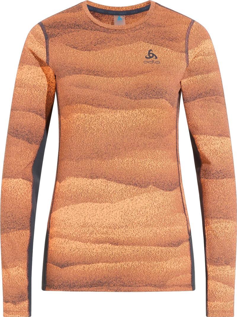 Whistler Eco Crew Neck LS - Womens - Live Wire / India Ink 1