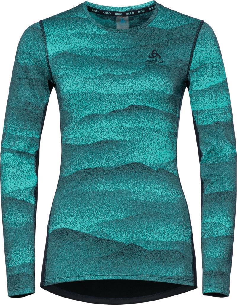 Whistler Eco Crew Neck LS - Womens - Reef Waters / Blue Wing Teal 1