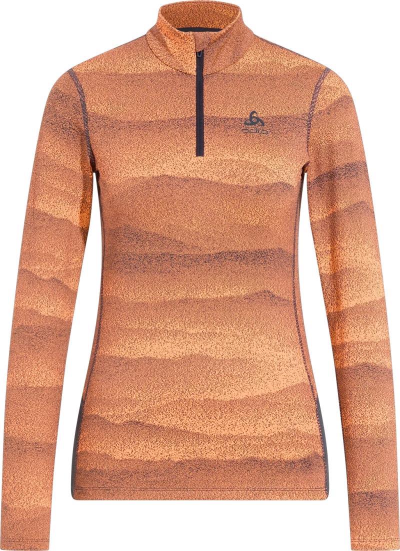 Whistler L/S Half Zip - Womens - Live Wire / India Ink 1