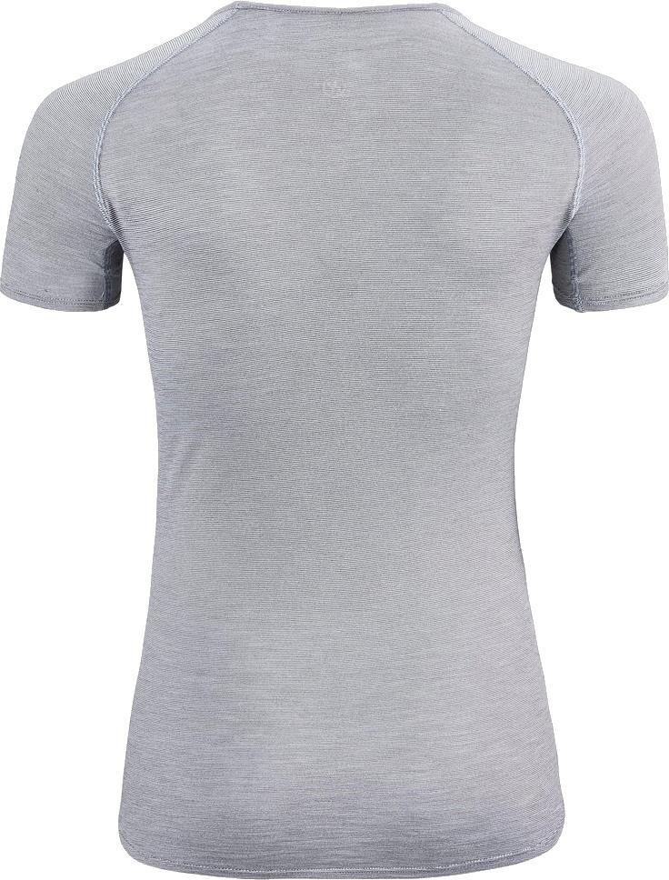 X-Alp PW 115 Crew Neck SS - Womens - Grey Melange 2