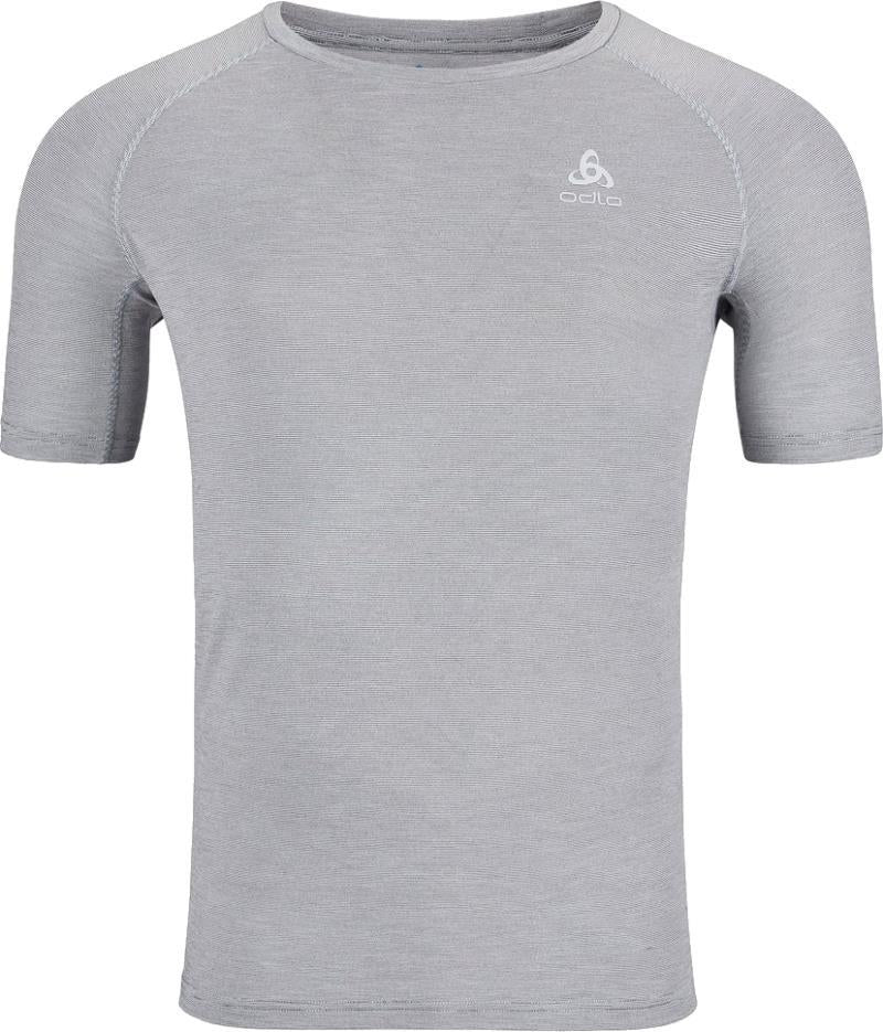 X-Alp PW 115 Crew Neck SS -  Mens - Grey Melange 1