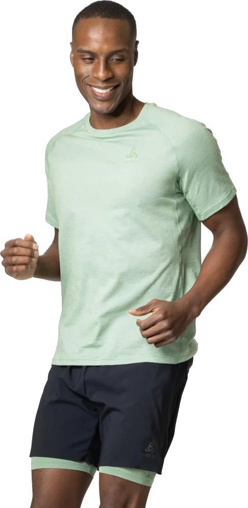 X-Alp PW 115 Crew Neck SS -  Mens - Loden Frost Melange 3