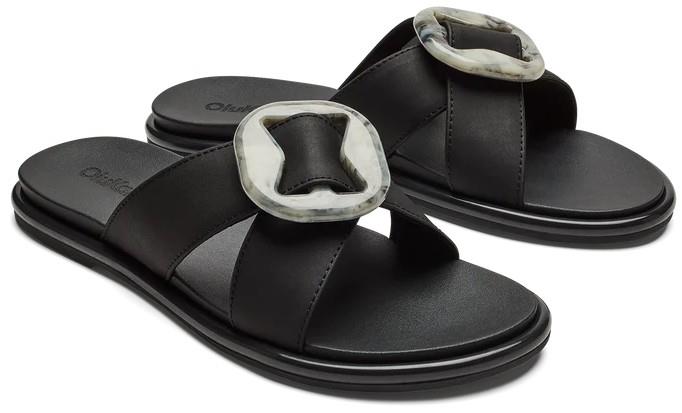 La`i Slide - Womens - lava rock / lava rock 1
