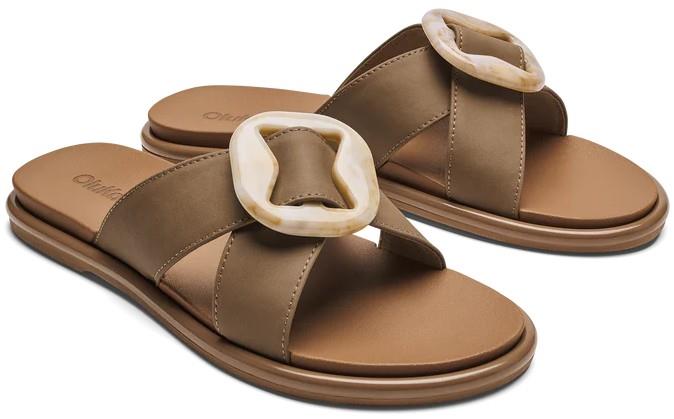 La`i Slide - Womens - tan / tan 1