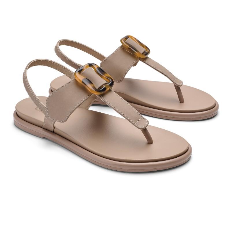 La`i T-Bar - Womens - warm taupe / warm taupe 1