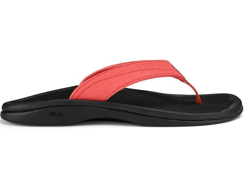 `Ohana - Womens - hot coral / black 1