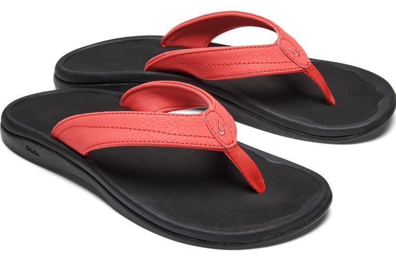 `Ohana - Womens - hot coral / black 1