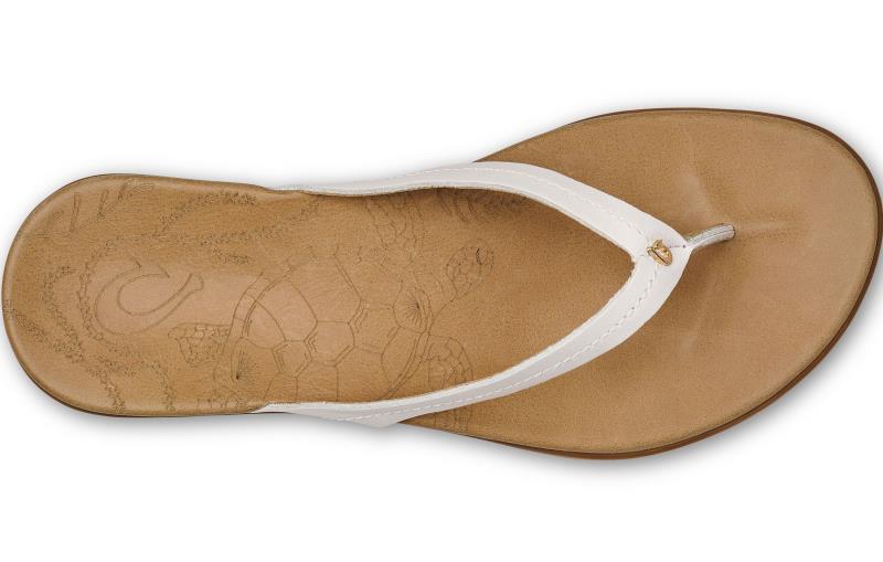 Honu - Womens - Bright White / Golden Sand 3