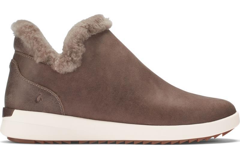 Malua Hulu - Womens - warm taupe / off white 1