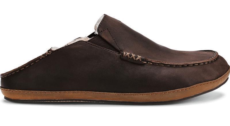 Moloa Slipper - Mens - Dark Wood / Dark Wood 2