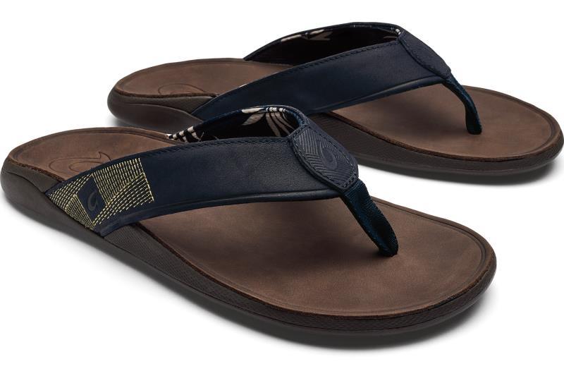 Tuahine - Mens - Trench Blue / Dark Wood 2