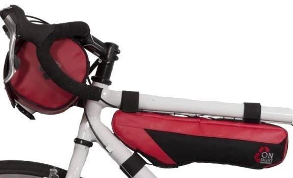 Formo Frame Bag 1.5L - Red / Black 2
