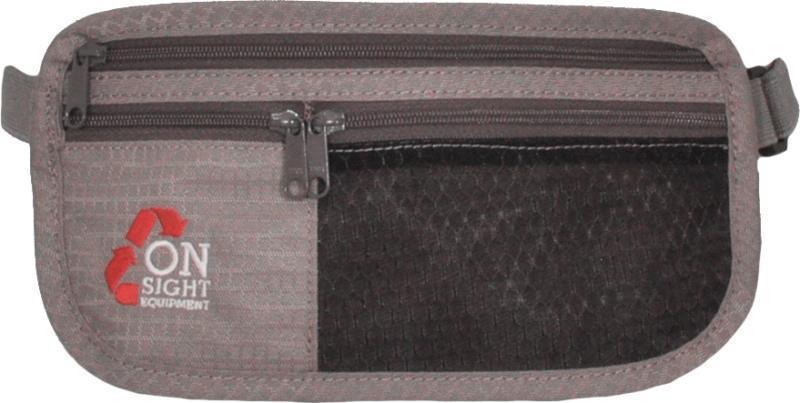 RFID Money Pouch 2 Pocket - grey 1
