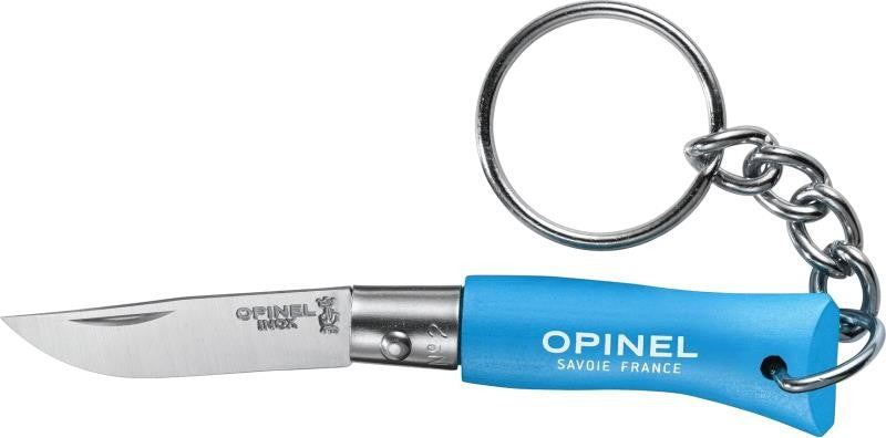No.2 Stainless Steel Pocket Knife - cyan blue 1