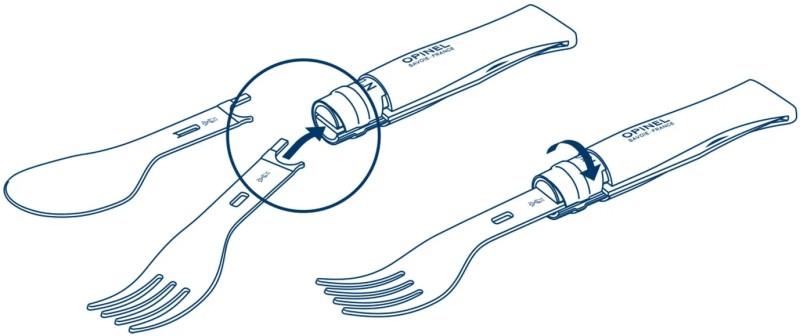 Picnic+ Cutlery Complete Set with No. 08 Folding Knife - not applicable 1