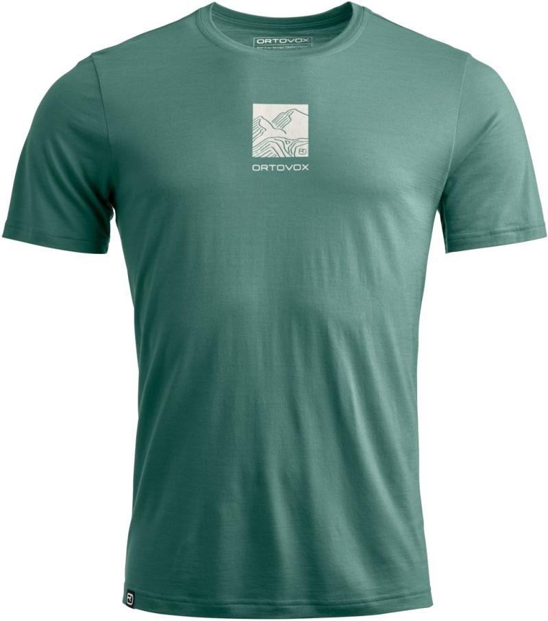 120 Cool Tec Abstract T-Shirt - Mens - arctic grey 1