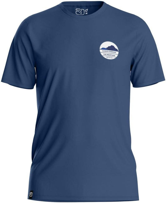 120 Cool Tec Choose Mountain T-Shirt - Mens - blue nunatak 1