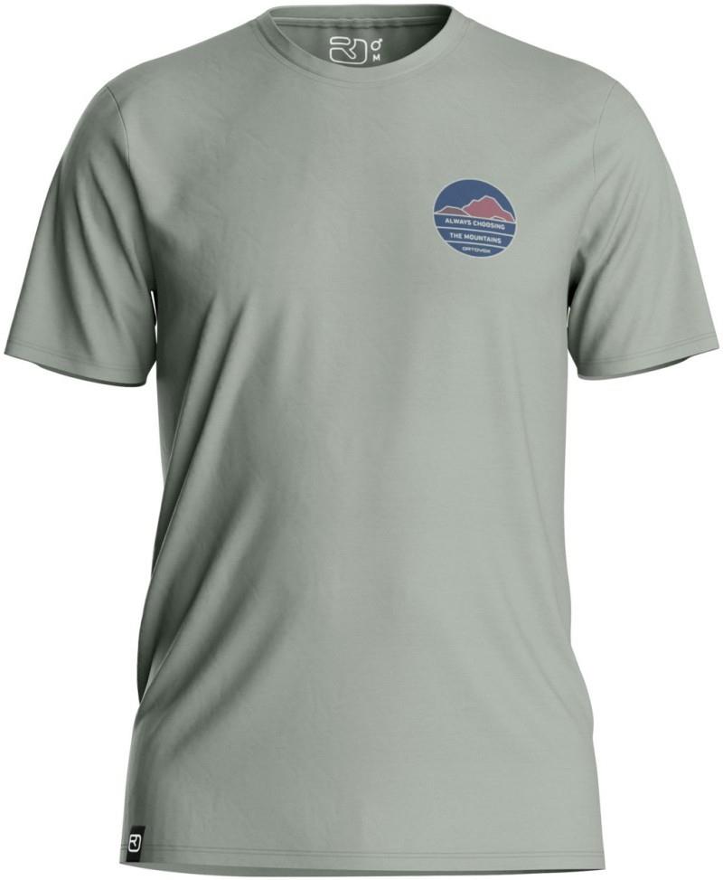 120 Cool Tec Choose Mountain T-Shirt - Mens - green sage 1