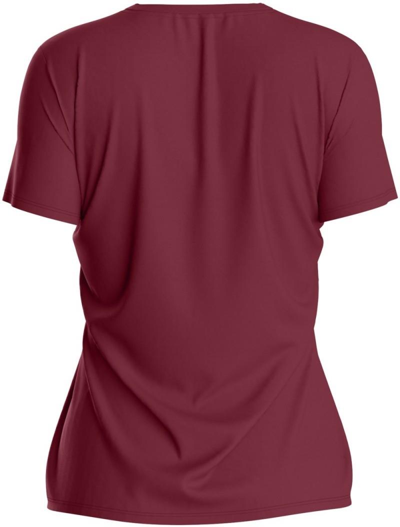 120 Cool Tec Choose Mountain T-Shirt - Womens - red malbec 1